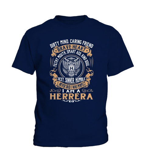 HERRERA Last Name, Surname Tshirt Kids T-Shirt