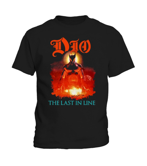 Ronnie James Dio Fans The Last Time In Line Kids T-Shirt