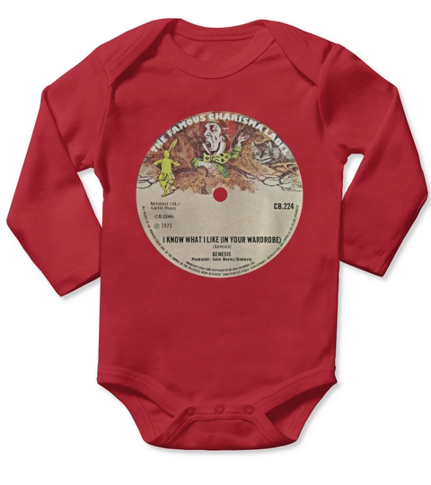 Genesis I Know What I Like Long Sleeve Baby One-Piece
