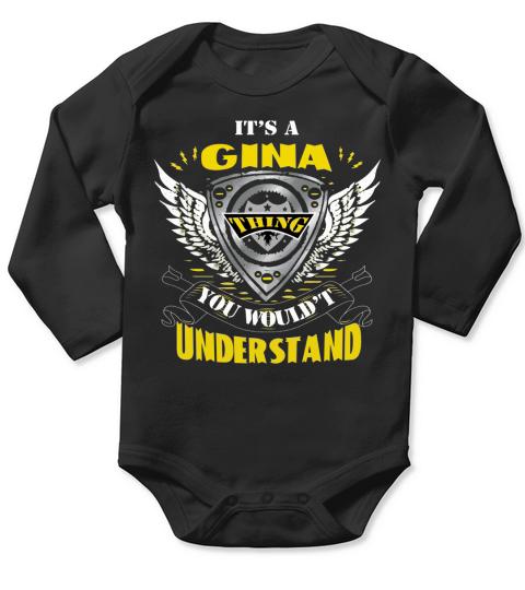Its a GINA Thing, tshirt for GINA Long Sleeve Baby One-Piece