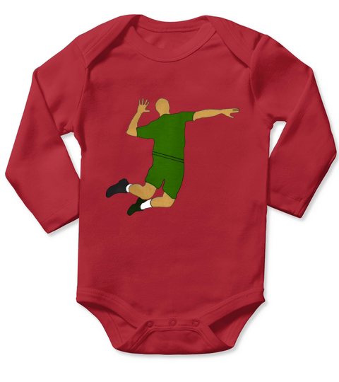 volleyball spike announcement  Mens Premium TShirt Long Sleeve Baby One-Piece