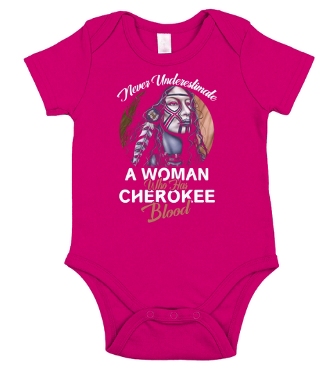 CHEROKEE PRIDE Short Sleeve Baby One-Piece