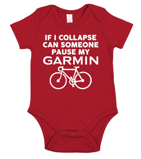 Halten Sie mein Garmin T-Shirt_3 an Short Sleeve Baby One-Piece