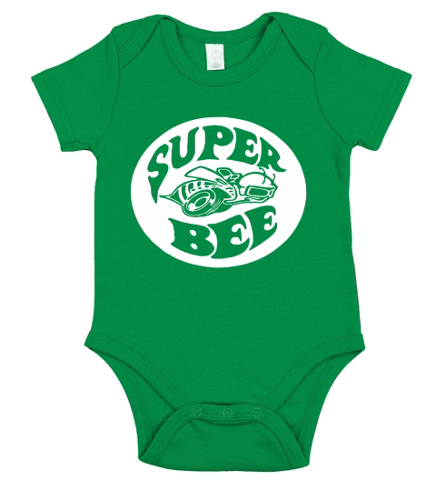 Super Bee Short Sleeve Baby One-Piece