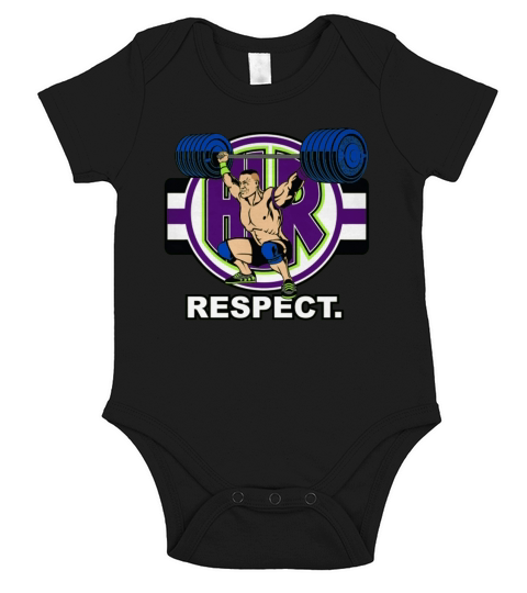 WWE John Cena Cenation Respect Authentic Shirt Short Sleeve Baby One-Piece