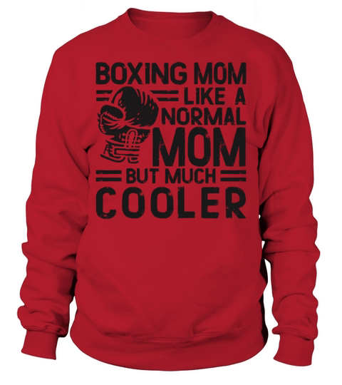 Boxing Mom Mother Vintage Boxing Sweatshirt Unisex