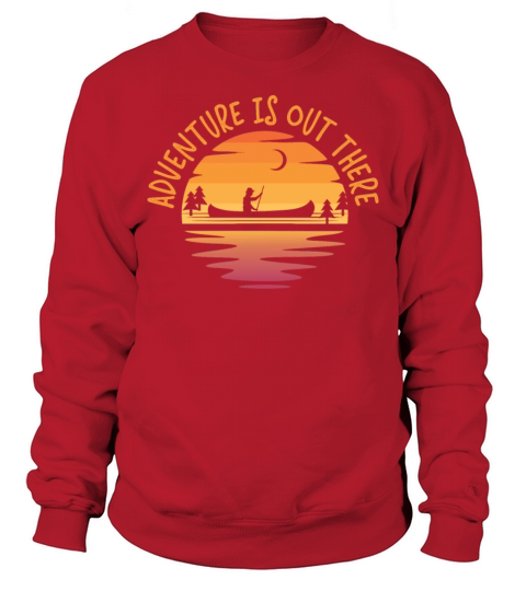 Canoe Canoeing Retro Vintage Sweatshirt Unisex