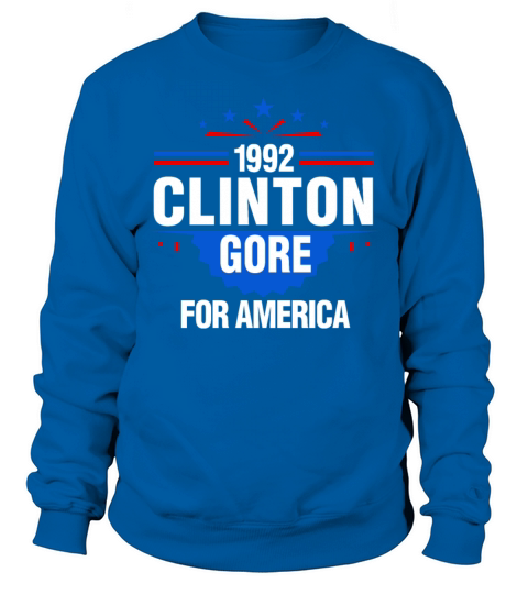 Democrat Voter Bill Clinton Al Gore Vintage Sweatshirt Unisex