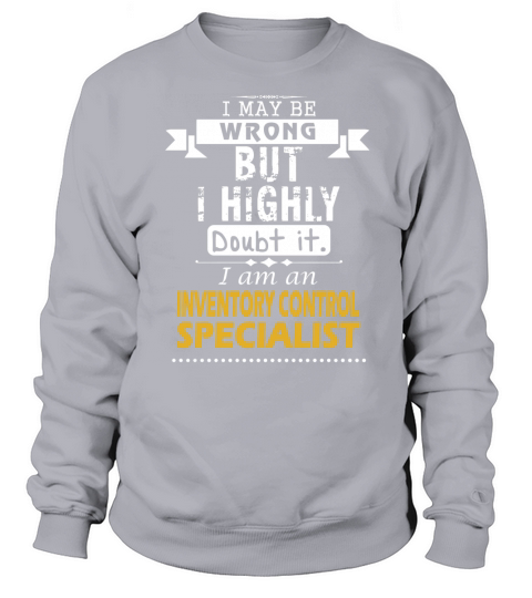 INVENTORY CONTROL SPECIALIST Dout It Sweatshirt Unisex