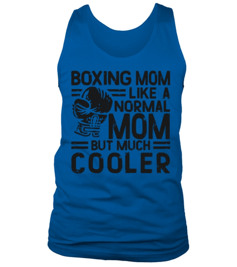 Boxing Mom Mother Vintage Boxing Tank Top Unisex
