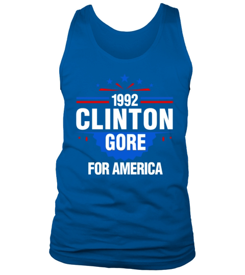 Democrat Voter Bill Clinton Al Gore Vintage Tank Top Unisex