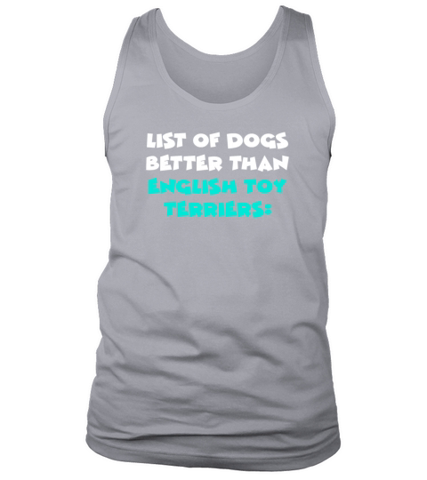 English Toy Terrier Tank Top Unisex