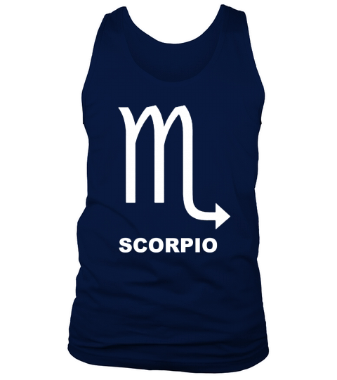 Logo Scorpio Zodiac Tank Top Unisex