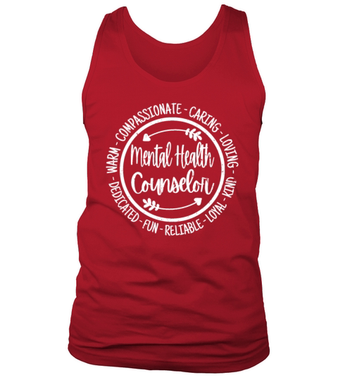 Mental Health Counselor Therapist Helper Vintage Tank Top Unisex