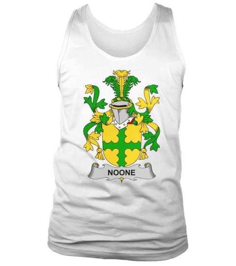 Noone Family Crest Irish Family Crests II Tank Top Unisex