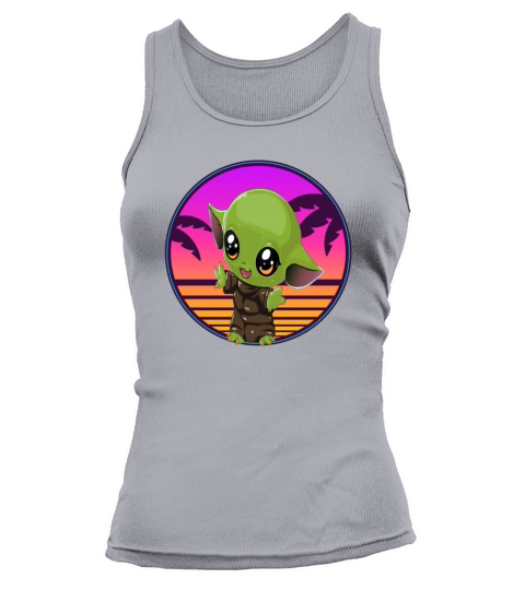 Baby Yoda Retro Vintage Tank top Woman