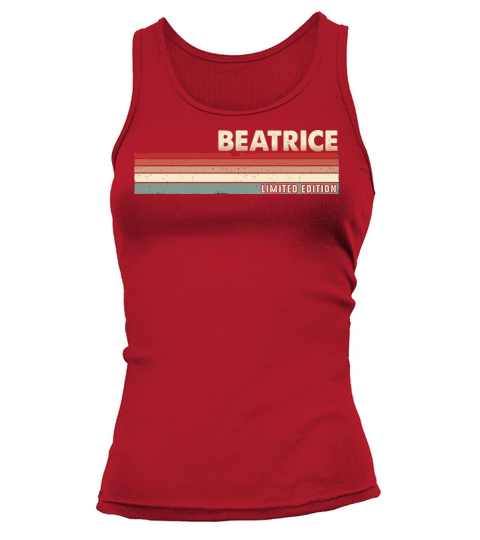 Beatrice - Funny Retro Vintage Name 80s 90s Tank top Woman