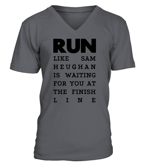 Run - Sam Heughan V-Neck T-shirt