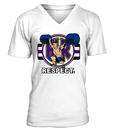 WWE John Cena Cenation Respect Authentic Shirt V-Neck T-shirt