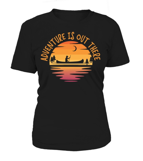 Canoe Canoeing Retro Vintage Women's T-Shirt