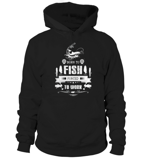 Fisher Angler Hooker funny Birthday Fishing Hoodie Unisex