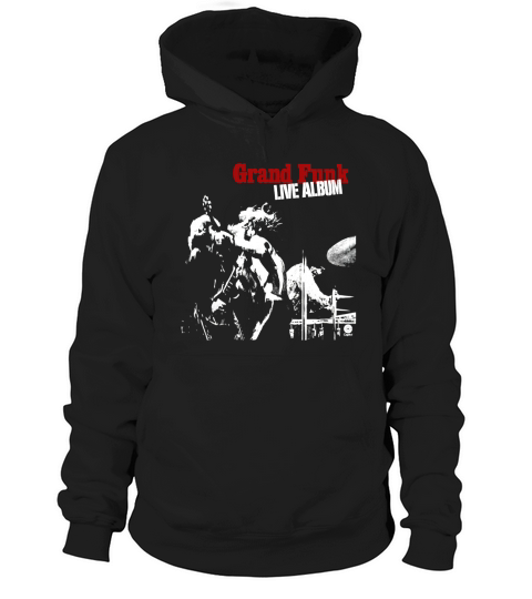 Grand Funk Live Album Fan Hoodie Unisex