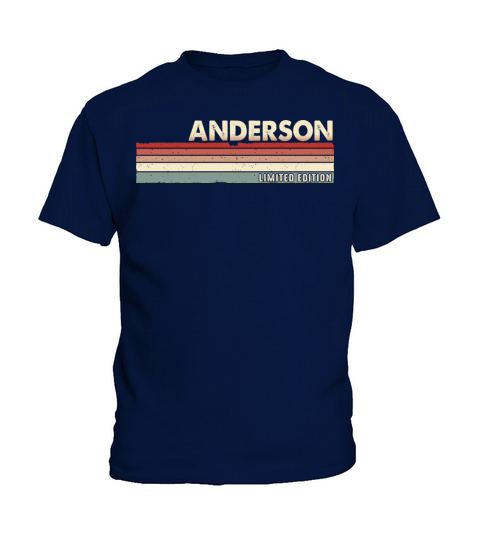 Anderson - Funny Retro Vintage Name 80s 90s Kids T-Shirt