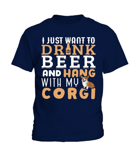 Corgi Dad Kids T-Shirt