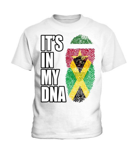 Surinamese And Jamaican Vintage Heritage DNA Flag Kids T-Shirt