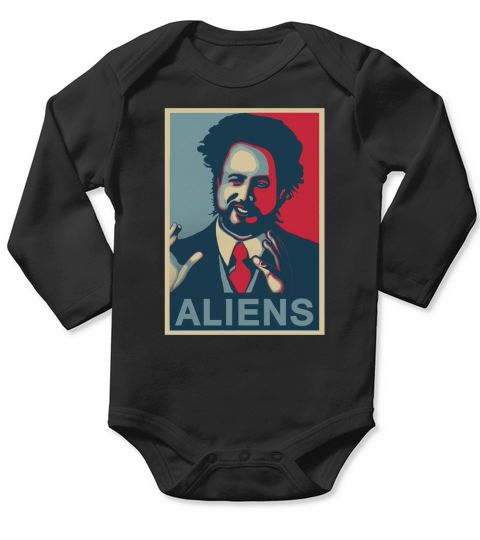ANCIENT ALIENS GIORGIO A TSOUKALOS Long Sleeve Baby One-Piece