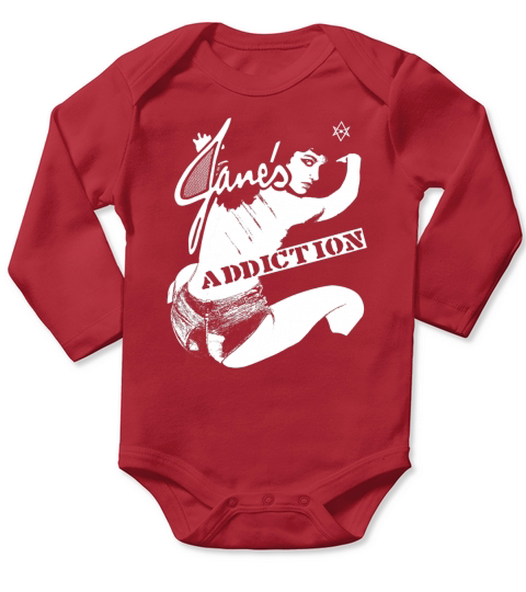 Janes Addiction Band Tshirt Long Sleeve Baby One-Piece