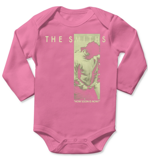 The Smiths  How Soon Is Now TShirt Long Sleeve Baby One-Piece