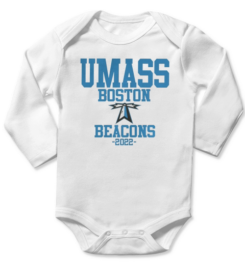 UMass Boston Class of 2022 Long Sleeve Baby One-Piece