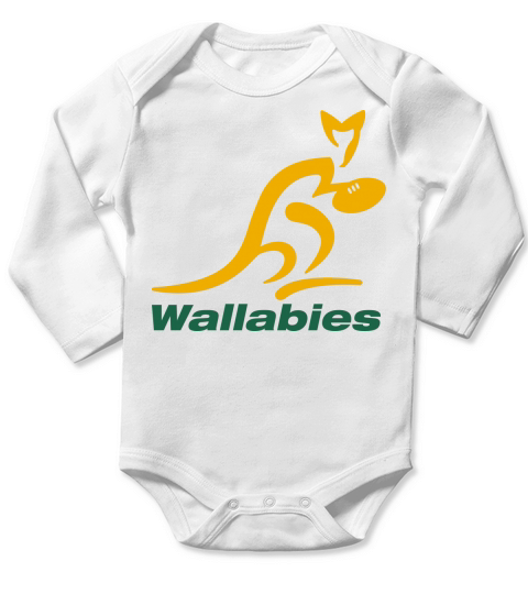 Wallabies Long Sleeve Baby One-Piece