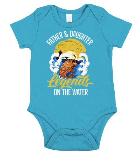 Fishing Buddies Fathers Day Quote for a Fishing Short Sleeve Baby One-Piece