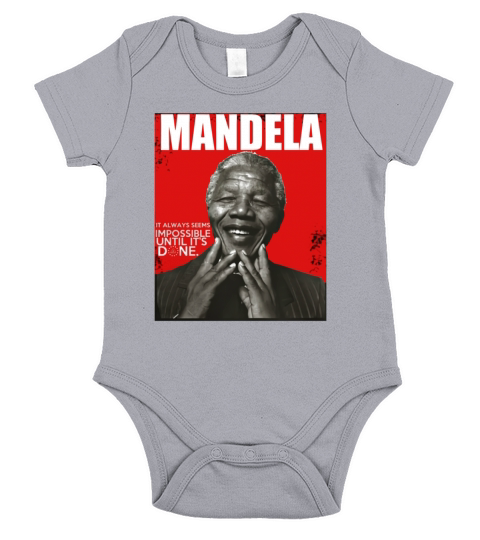 Mandela T-Shirt Short Sleeve Baby One-Piece