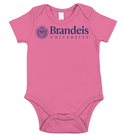 Simple Logo Brandeis University 2020 Short Sleeve Baby One-Piece