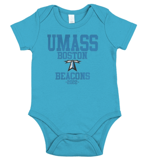 UMass Boston Class of 2022 Short Sleeve Baby One-Piece
