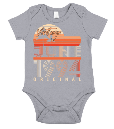 Year Of Construction 1994 In June Short Sleeve Baby One-Piece