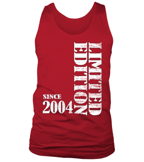 Limited Edition since 2004 vintage 18th Bithday Tank Top Unisex