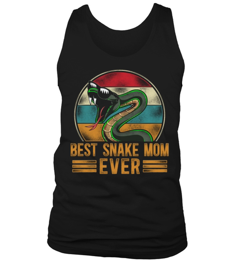 Snake Serpent Mom Mother Retro Tank Top Unisex