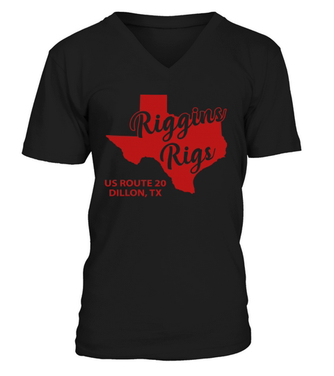 Riggins Rigs Frontside V-Neck T-shirt