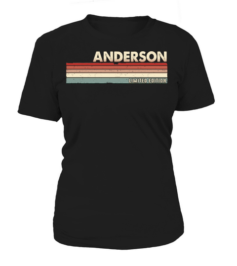 Anderson - Funny Retro Vintage Name 80s 90s Women's T-Shirt