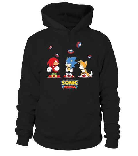 Official Sonic Mania TShirt  Flying Bouncepads Hoodie Unisex