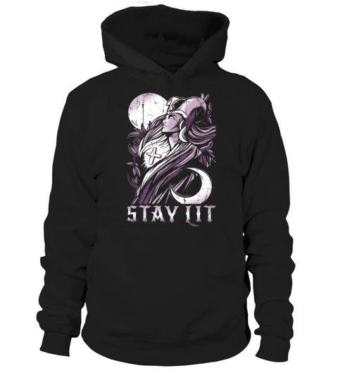 Priestess Tarot Card Occult Club Stay Gothic Hoodie Unisex