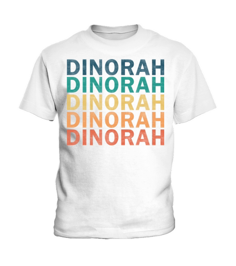 Dinorah Name T Shirt - Dinorah Vintage Retro Name Kids T-Shirt