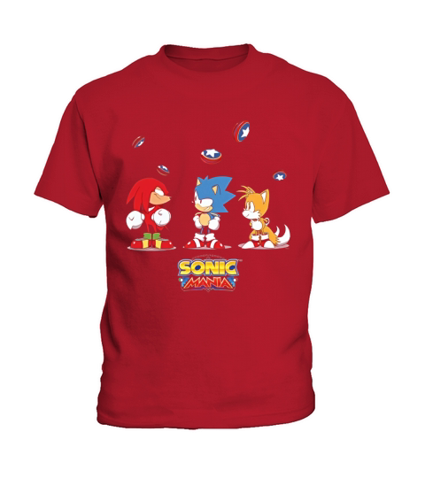 Official Sonic Mania TShirt  Flying Bouncepads Kids T-Shirt