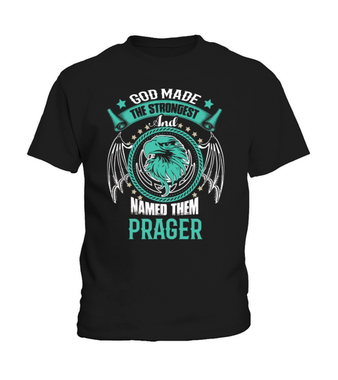 PRAGER shirt, PRAGER Family Name, PRAGER Funny Name Gifts T Shirt Kids T-Shirt