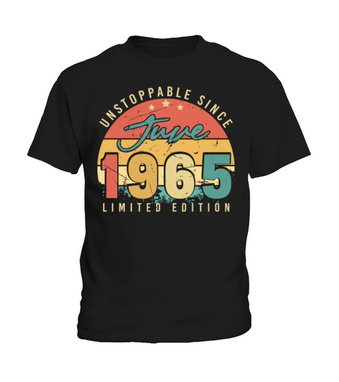 Unstoppable June 1965 Kids T-Shirt