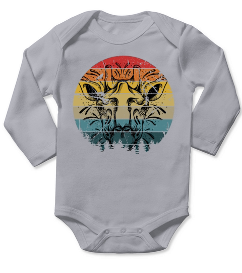 Giraffe Tshirt Kids Women Men Boys Africa Long Sleeve Baby One-Piece